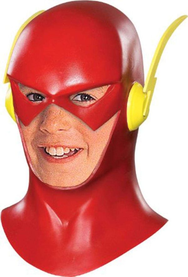 Máscara The Flash Cosplay Luxo Vermelho Infantil Animado Máscara The Flash Cosplay Luxo Vermelho Infantil Animado