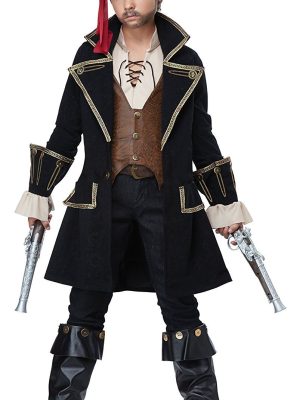 Pirata Capitão Luxo Infantil