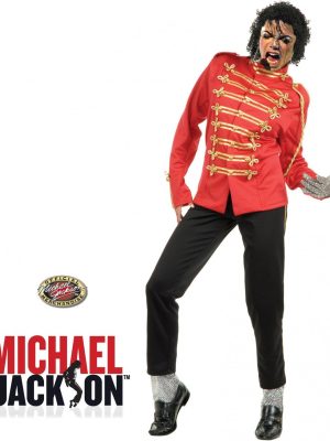 Fantasia Adulto Michael Jackson Jaqueta Luxo Fantasia Adulto Michael Jackson Jaqueta Luxo