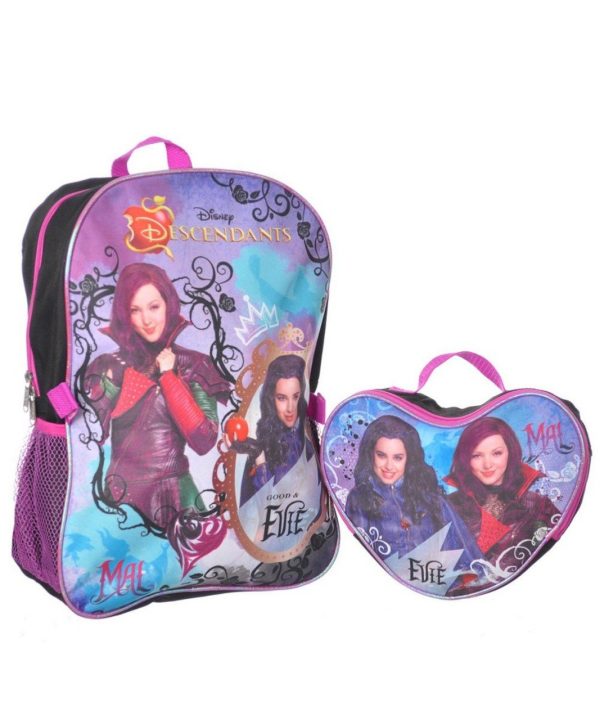 Mochila Lancheira Descendentes Disney Mal Luxo Mochila Lancheira Descendentes Disney Mal Luxo