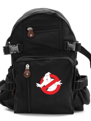 Mochila Os Caça Fantasmas Ghostbusters Pequena Escura