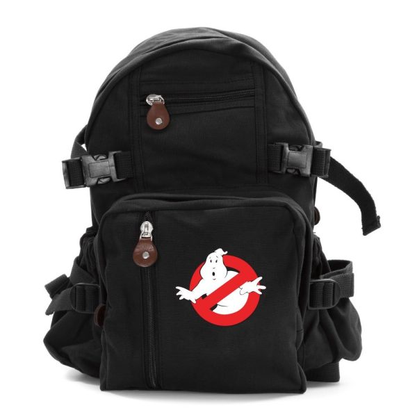 Mochila Os Caça Fantasmas Ghostbusters Pequena Escura Mochila Os Caça Fantasmas Ghostbusters Pequena Escura