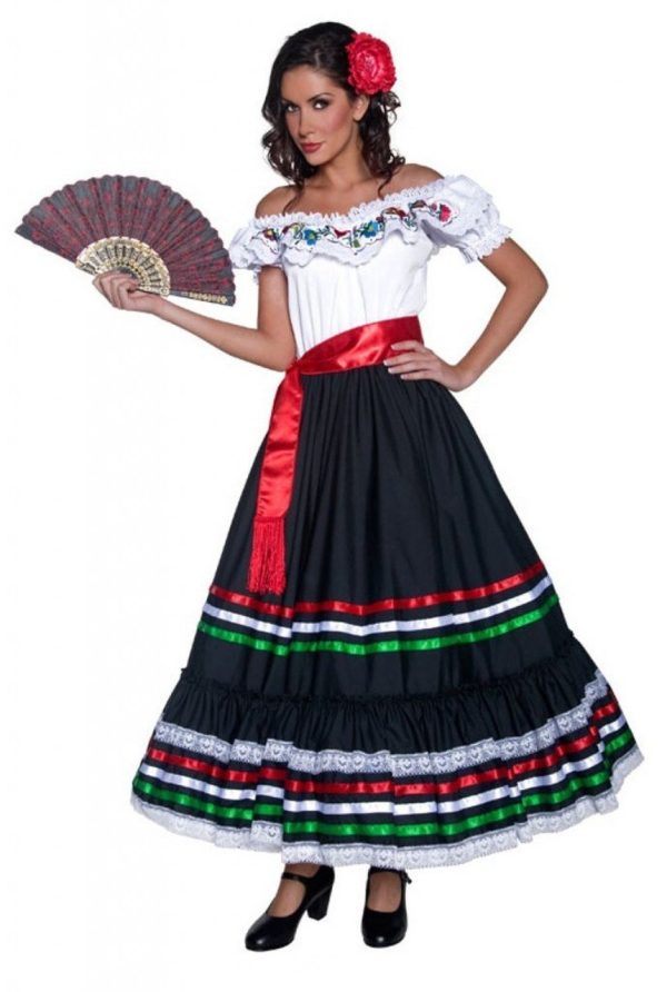 Fantasia Senhorita Mexicana Luxo Fantasia Senhorita Mexicana Luxo