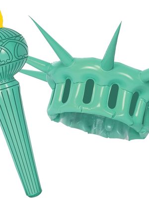 Kit Conjunto Estátua da Liberdade Inflável Kit Conjunto Estátua da Liberdade Inflável