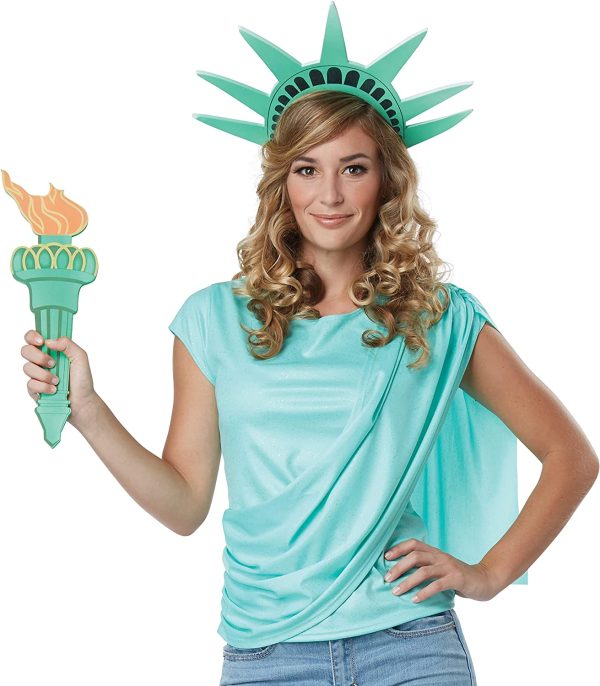 KIT Conjunto Estátua da Liberdade Luxo