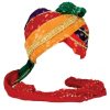 Turbante Indiano Vermelho Adulto