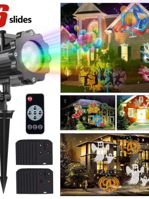 Projetor de Luz Laser Led Festas com 16 Motivos Projetor de Luz Laser Led Festas com 16 Motivos