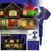 Projetor de Luz Laser Natalina Vermelho e Verde com Movimento 6 Temas