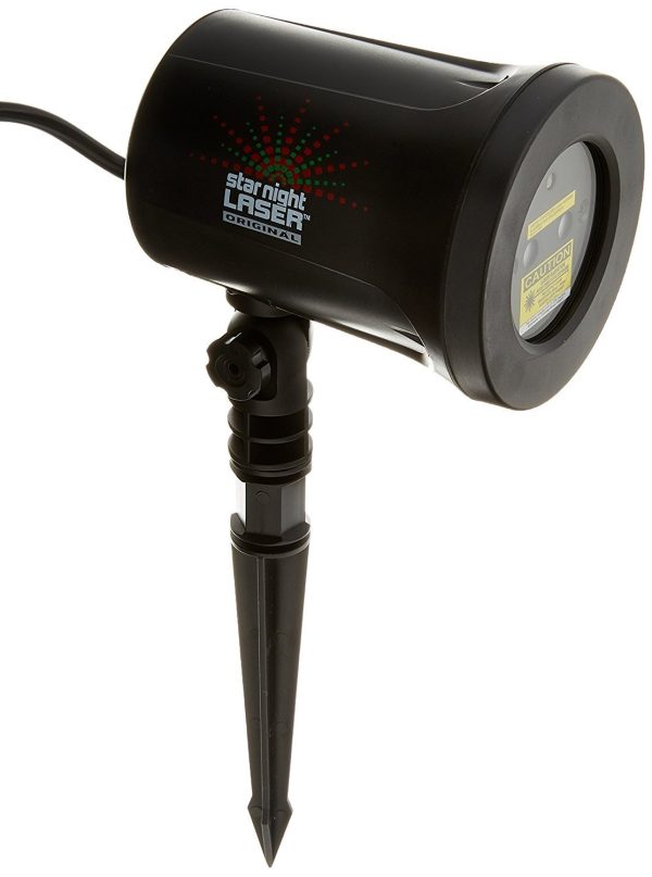 Projetor de Luz Laser Natalina Vermelho e Verde Fixo