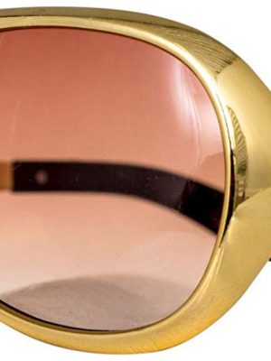 Óculos Elvis Presley Adulto Dourado Óculos Elvis Presley Adulto Dourado