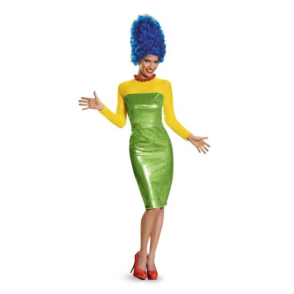 Fantasia Adulto Os Simpsons Marge Luxo Fantasia Adulto Os Simpsons Marge Luxo