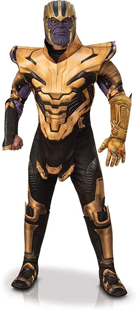 Fantasia Thanos Guerra Infinita Adulto Luxo Endgame Fantasia Thanos Guerra Infinita Adulto Luxo Endgame