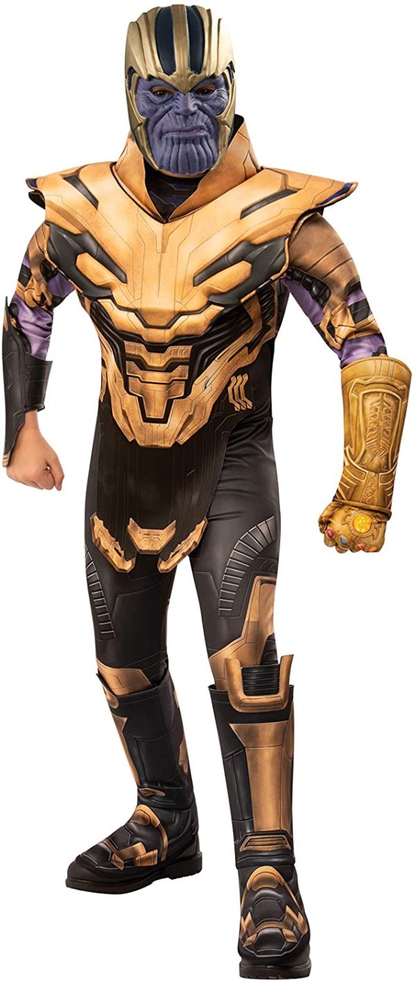 Fantasia Thanos Guerra Infinita Infantil Luxo Endgame