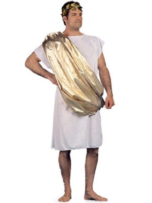 Fantasia Toga Romana Adulto Fantasia Toga Romana Adulto