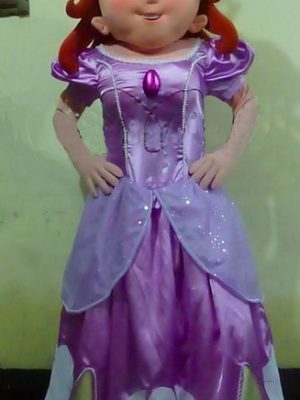 Mascote Princesa Sofia Luxo