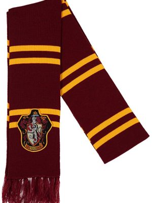 Cachecol Harry Potter Grifinória Luxo Gryffindor