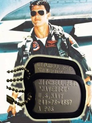 Medalha Militar Aviador Top Gun Maverick Replica