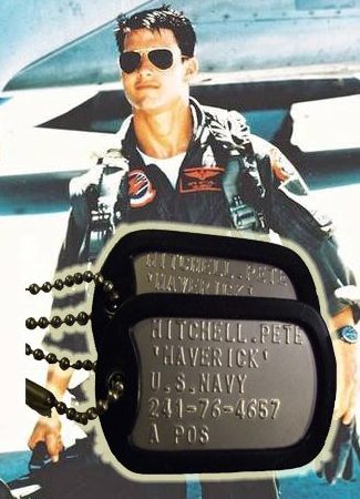 Medalha Militar Aviador Top Gun Maverick Replica Medalha Militar Aviador Top Gun Maverick Replica