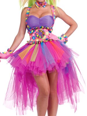 Fantasia Adulto Palhaço Feminino Luxo Sexy Fantasia Adulto Palhaço Feminino Luxo Sexy