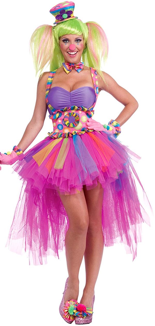 Fantasia Adulto Palhaço Feminino Luxo Sexy Fantasia Adulto Palhaço Feminino Luxo Sexy