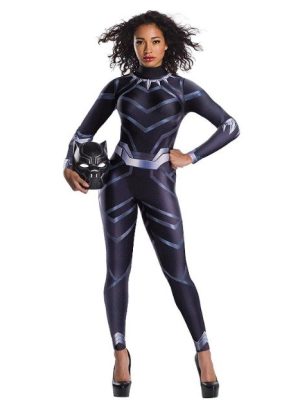 Fantasia Pantera Negra Guerra Infinita Feminino Adulto Fantasia Pantera Negra Guerra Infinita Feminino Adulto