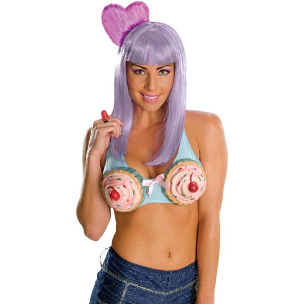 Peruca Adulto Lilás Katy Perry Peruca Adulto Lilás Katy Perry
