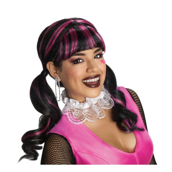 Peruca Adulto Monster High Draculaura Peruca Adulto Monster High Draculaura