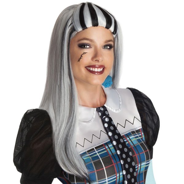 Peruca Adulto Monster High Frankie Stein Peruca Adulto Monster High Frankie Stein