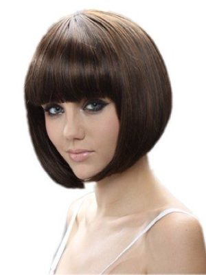 Peruca Adulto Sexy Chanel Castanho Peruca Adulto Sexy Chanel Castanho