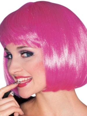Peruca Adulto Sexy Chanel e Rosa Peruca Adulto Sexy Chanel e Rosa