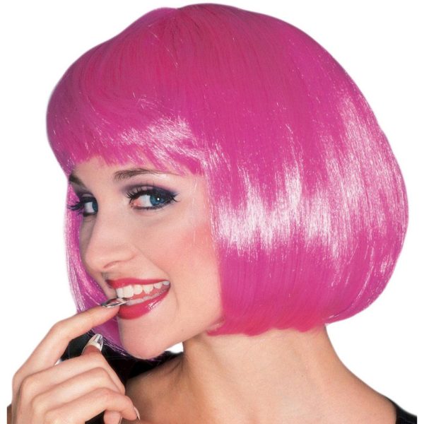 Peruca Adulto Sexy Chanel e Rosa Peruca Adulto Sexy Chanel e Rosa