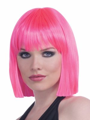 Peruca Adulto Sexy Chanel e Rosa Luxo Peruca Adulto Sexy Chanel e Rosa Luxo
