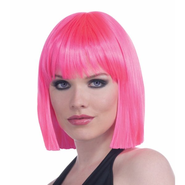 Peruca Adulto Sexy Chanel e Rosa Luxo Peruca Adulto Sexy Chanel e Rosa Luxo