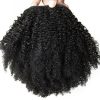 Peruca Afro Cabelo Humano Remy 25cm