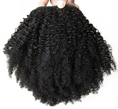 Peruca Afro Cabelo Humano Remy 25cm Peruca Afro Cabelo Humano Remy 25cm