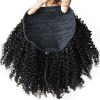 Peruca Afro Cabelo Humano Remy 25cm