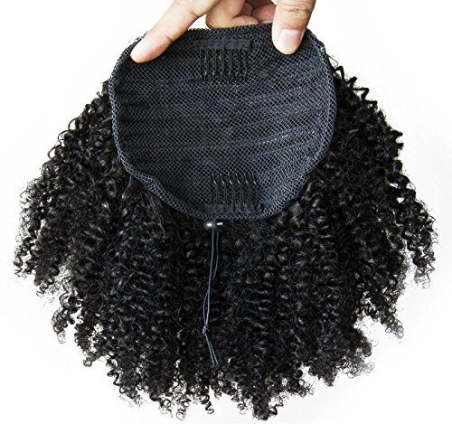 Peruca Afro Cabelo Humano Remy 25cm Peruca Afro Cabelo Humano Remy 25cm