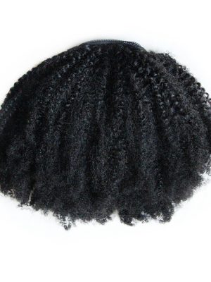 Peruca Afro Cabelo Humano Remy 25cm