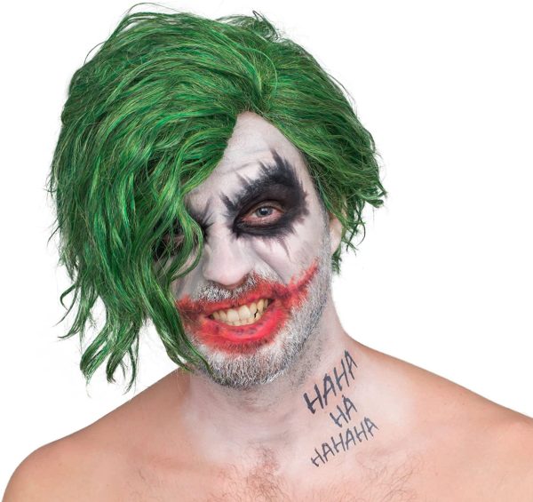 Peruca Coringa Esquadrão Suicida Joker Peruca Coringa Esquadrão Suicida Joker