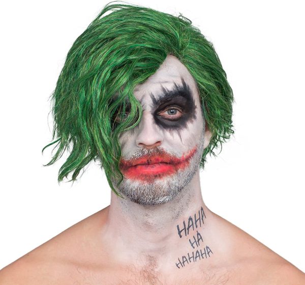 Peruca Coringa Esquadrão Suicida Joker Peruca Coringa Esquadrão Suicida Joker