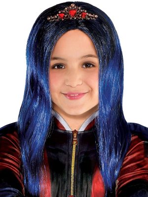 Peruca Descendentes 3 Disney Evie Infantil Luxo