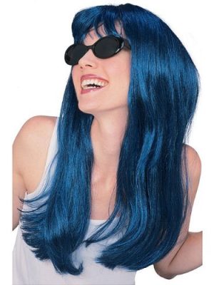 Peruca Descendentes Disney Evie Adulto Luxo