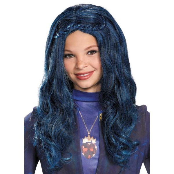 Peruca Descendentes Disney Evie Infantil Luxo Peruca Descendentes Disney Evie Infantil Luxo