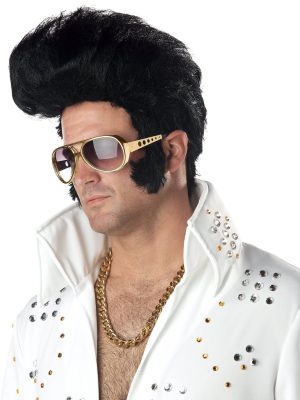 Peruca do Elvis Presley Adulto Peruca do Elvis Presley Adulto