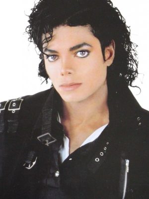 Peruca do Michael Jackson Cacheado Adulto