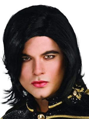 Peruca do Michael Jackson Luxo Adulto
