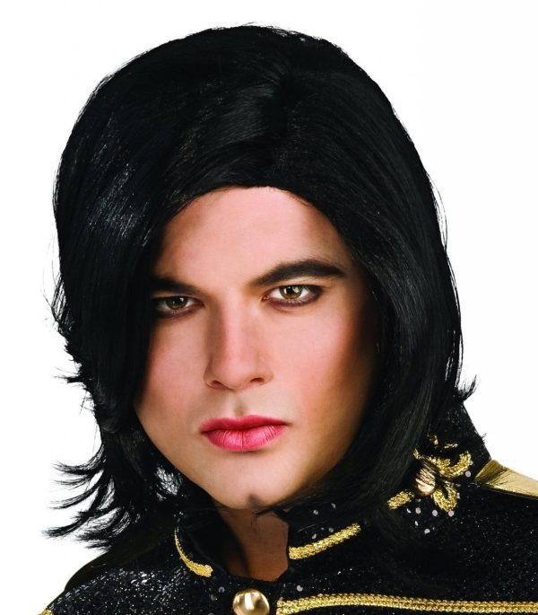 Peruca do Michael Jackson Luxo Adulto Peruca do Michael Jackson Luxo Adulto