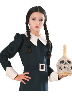 Peruca Infantil Família Addams Peruca Infantil Família Addams
