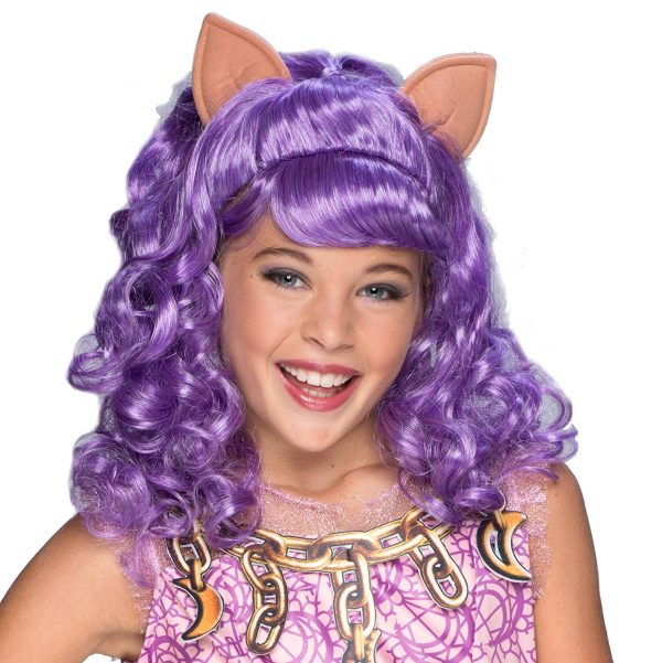 Peruca Infantil Monster High Clawdeen Wolf Chic Peruca Infantil Monster High Clawdeen Wolf Chic