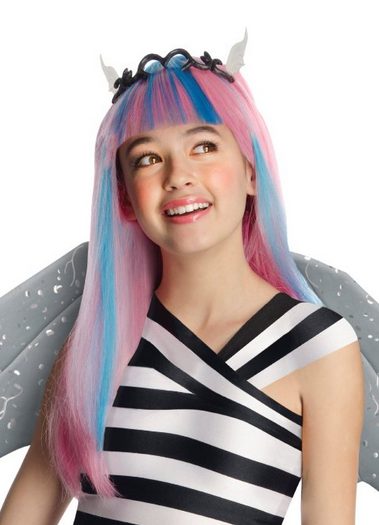 Peruca Infantil Monster High Rochelle Goyle Peruca Infantil Monster High Rochelle Goyle